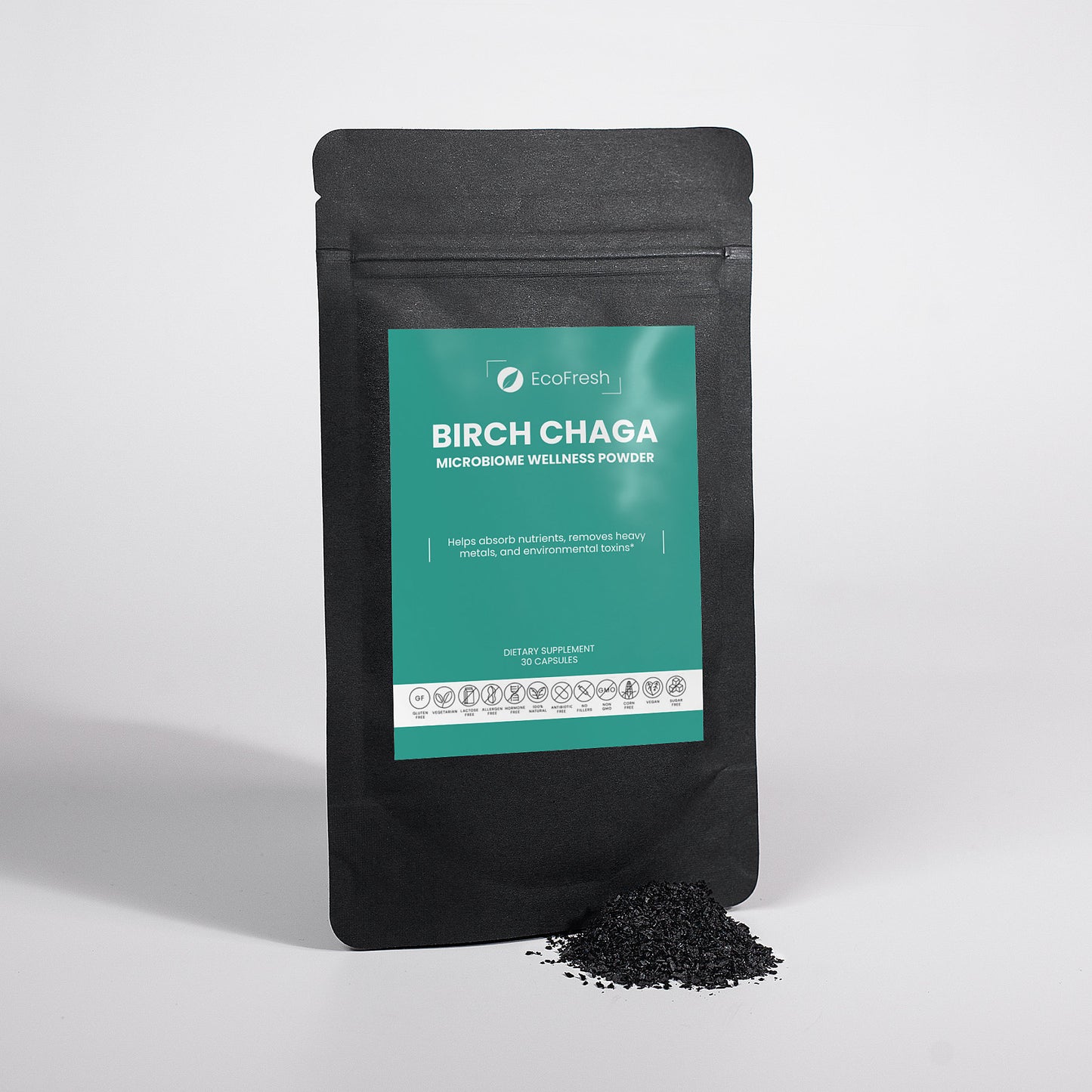 Birch Chaga Microbiome Wellness Powder